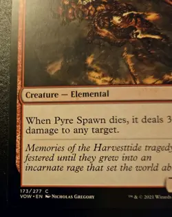 Pyre Spawn 173/277 Common Innistrad: Crimson Vow Magic: The Gathering - Image 4