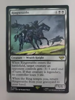 MTG Ringwraiths LotR: Tales of Middle-Earth Regular Rare - Image 1