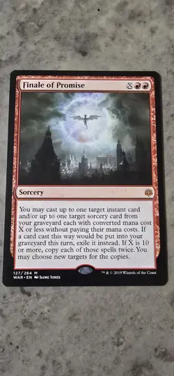 Finale of Promise War of the Spark Regular Sorcery Mythic MTG NM - Image 1