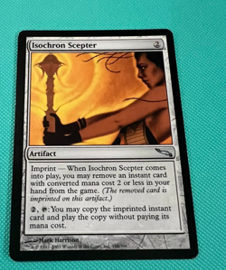 Isochron Scepter - Mirrodin - MTG - Magic the Gathering - Image 1