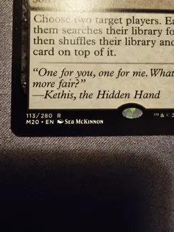 2x MTG / Scheming Symmetry / M20 / #113 / Regular / Rare / NM - Image 2