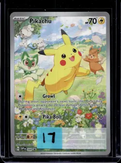 2023-25 Pokemon SV Black Star Promos SVP EN Pikachu #088 - Image 1