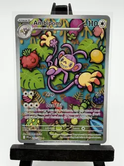 Ambipom (107/094) IR - Phantasmal Flames Pokemon TCG - Image 1