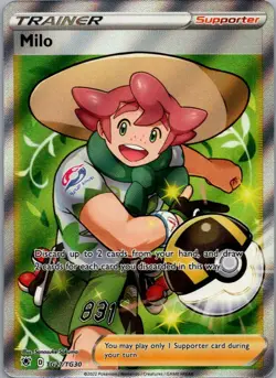 Milo TG27/TG30 Rare Ultra Astral Radiance Trainer Gallery Pokemon Near Mint - Image 1