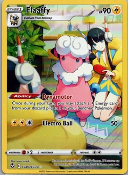 Flaaffy TG03/TG30 Holo Silver Tempest Trainer Gallery Pokemon LP - Image 1