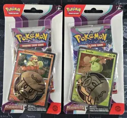 (Set of 2) Pokemon Paldea Evolved Checklane Blister Booster Packs - Sealed - Image 1