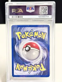 1999 Pokemon Alakazam Holo Rare Base Set, Shadowless, 1/102, PSA 4 VG-EX - Image 4