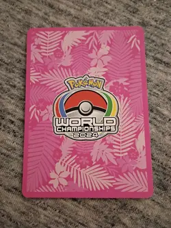 Bloodmoon Ursaluna ex Pokemon 2024 World Championships Promo NM - Jesse Parker - Image 2