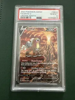 PSA 10 Entei Suicune Raikou V Crown Zenith GG36, 38, 41 SEQUENTIAL SWSH Pokemon - Image 3