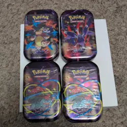 4 Pokemon TCG: Mega Heroes Mini Tin - IN HAND USA - Image 2
