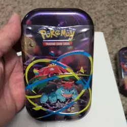4 Pokemon TCG: Mega Heroes Mini Tin - IN HAND USA - Image 4