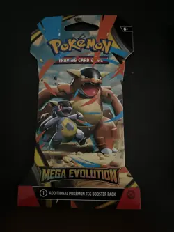 (VERY HEAVY) 33.00g Pokemon TCG Mega Evolution Sleeved Booster Pack (SEALED)✅ - Image 2