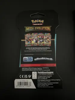 (VERY HEAVY) 33.00g Pokemon TCG Mega Evolution Sleeved Booster Pack (SEALED)✅ - Image 4