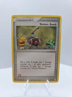 Venture Bomb 93/109 Uncommon Team Rocket Returns Pokemon NM - Image 1