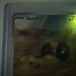 Pokemon Sandile 216/198 Scarlet And Violet Base Set Illustration Rare TCG 🔥🔥 - Image 2