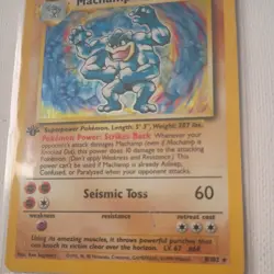 Pokemon TCG Machamp Base Set 8/102 Holo 1st Edition Holo Rare - Image 2