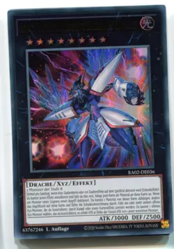 Yu-Gi-Oh! Nummer 38 Hoffnungsvorbote Drachentitanengalaxie Ultra Rare RA02-DE036 - Image 1