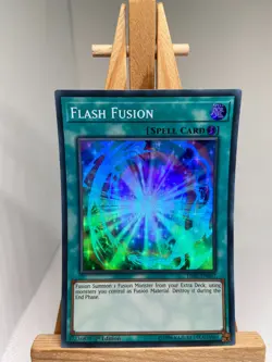 Flash Fusion - Super Rare 1st Edition HISU-EN057 - NM - YuGiOh - Image 1