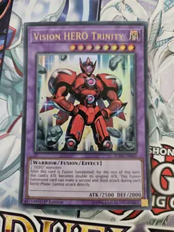 Vision HERO Trinity - BLHR-EN062 - Ultra Rare - 1st Edition - Yugioh EURO - Image 1