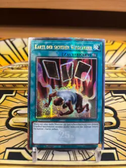 Yugioh Karte der sicheren Wiederkehr Quarter Century Secret Rare RA03-DE114 - Image 1