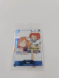 Op14 Pre Release Event Winner Girl P-096 One Piece Tcg English - Image 1