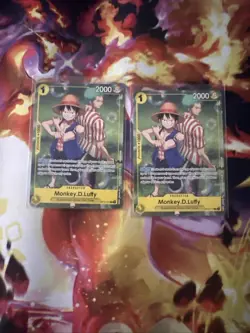 2X 2025 One Piece Monkey D Luffy Set Sail Event #OP10-111 - Image 1