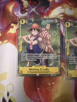 2X 2025 One Piece Monkey D Luffy Set Sail Event #OP10-111 - Image 2