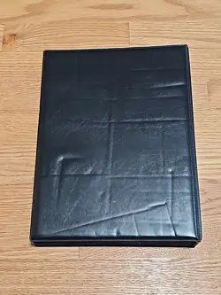 Monster 9 Pocket Trading Card XL Binder - Matte Black - Holds 720 Trading Cards - Image 3