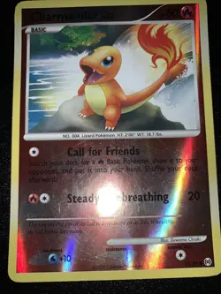 2009 Pokemon Charmander Card Rare Reverse Hologram 59/99 - Image 2