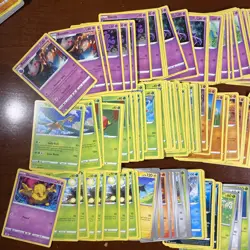 1000+ English Pokemon Cards Bulk Pack Fresh Mint Condition 2020-now Non Holo - Image 3