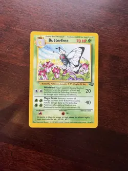 Butterfree 33/64 Jungle Regular Pokemon Card - Image 1
