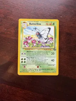 Butterfree 33/64 Jungle Regular Pokemon Card - Image 4