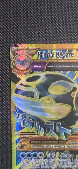 Pokemon Primal Kyogre-EX TCG Full Art Ultra Rare Card Ancient Origins 96/98 Holo - Image 4