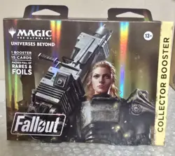 MTG Fallout Universes Beyond Collectors Booster Sealed (New) - Image 1