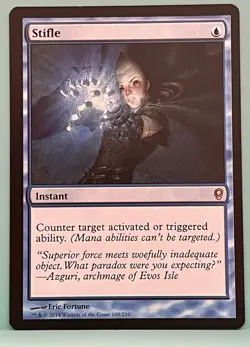 Stifle - Conspiracy - MTG Magic - NM - Rare - Image 1