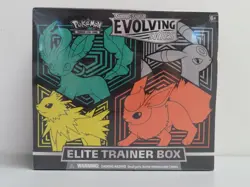 2021 Pokemon Evolving Skies Flareon Jolteon Umbreon Leafeon Elite Trainer Box - Image 1