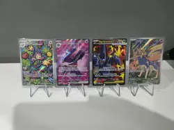 Pokemon TCG Phantasmal Flames Illustration Rare Card Lot Of 4 Cards - Image 1