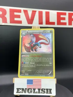Pokemon TCG Salamence #8/20 Dragon Vault Holo Rare - HP - Image 1