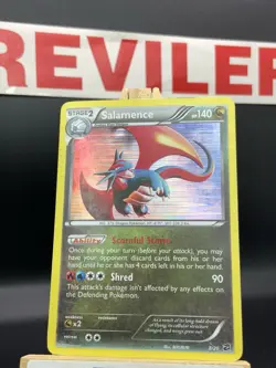 Pokemon TCG Salamence #8/20 Dragon Vault Holo Rare - HP - Image 2