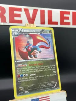 Pokemon TCG Salamence #8/20 Dragon Vault Holo Rare - HP - Image 5
