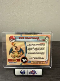 Pokemon Charizard #06 Topps Card - Image 2