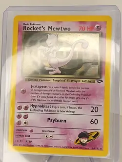 Pokemon TCG Rocket's Mewtwo Gym Challenge 4/132 MP - Image 2