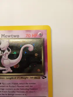 Pokemon TCG Rocket's Mewtwo Gym Challenge 4/132 MP - Image 5
