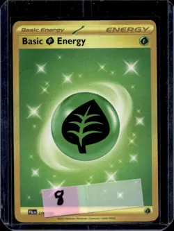 2023 Pokemon SV Paldea Evolved Basic Grass Energy #278/193 - Image 1