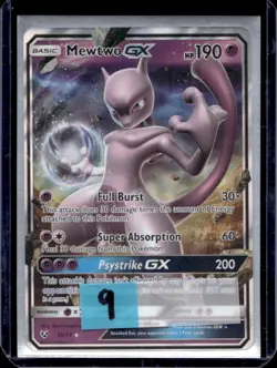 2017 Pokemon Shining Legends Mewtwo Holo #39/73 - Image 1
