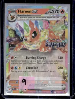 2025 Pokemon SV Prismatic Evolutions Flareon ex Promos #014/131 - Image 1