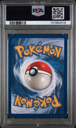 1999 Pokemon Jungle Holo No Symbol Error Flareon #3B PSA 5 - Image 2