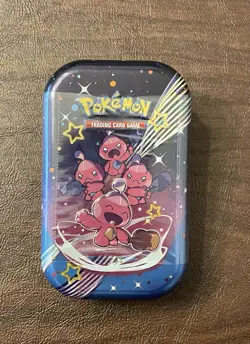 Pokemon TCG: S&V Paldean Fates Mini Tin (Tinkatink) Factory Sealed! - Image 1