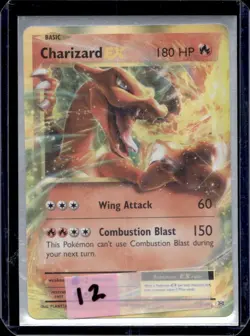 2016 Pokemon XY Evolutions Charizard Holo #12/108 - Image 1