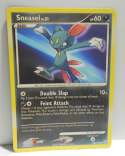 Pokemon TCG Sneasel * 100/130 * Diamond & Pearl * Common * Regular * 2007 - Image 1